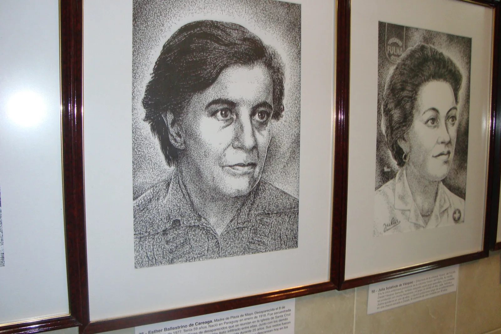Cult. art. y esp. 09 Exposicion Depo Esther Ballestrino y Julia Solalinde