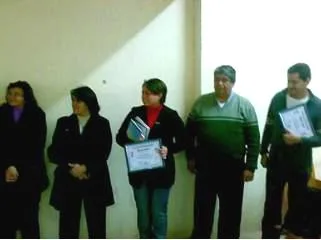 reconocimientos-ateneo-lengua-guarani Pastora Leguizamón. Egidia Galeano, Nancy Areco, David Galeano Olivera y Mario Villalva