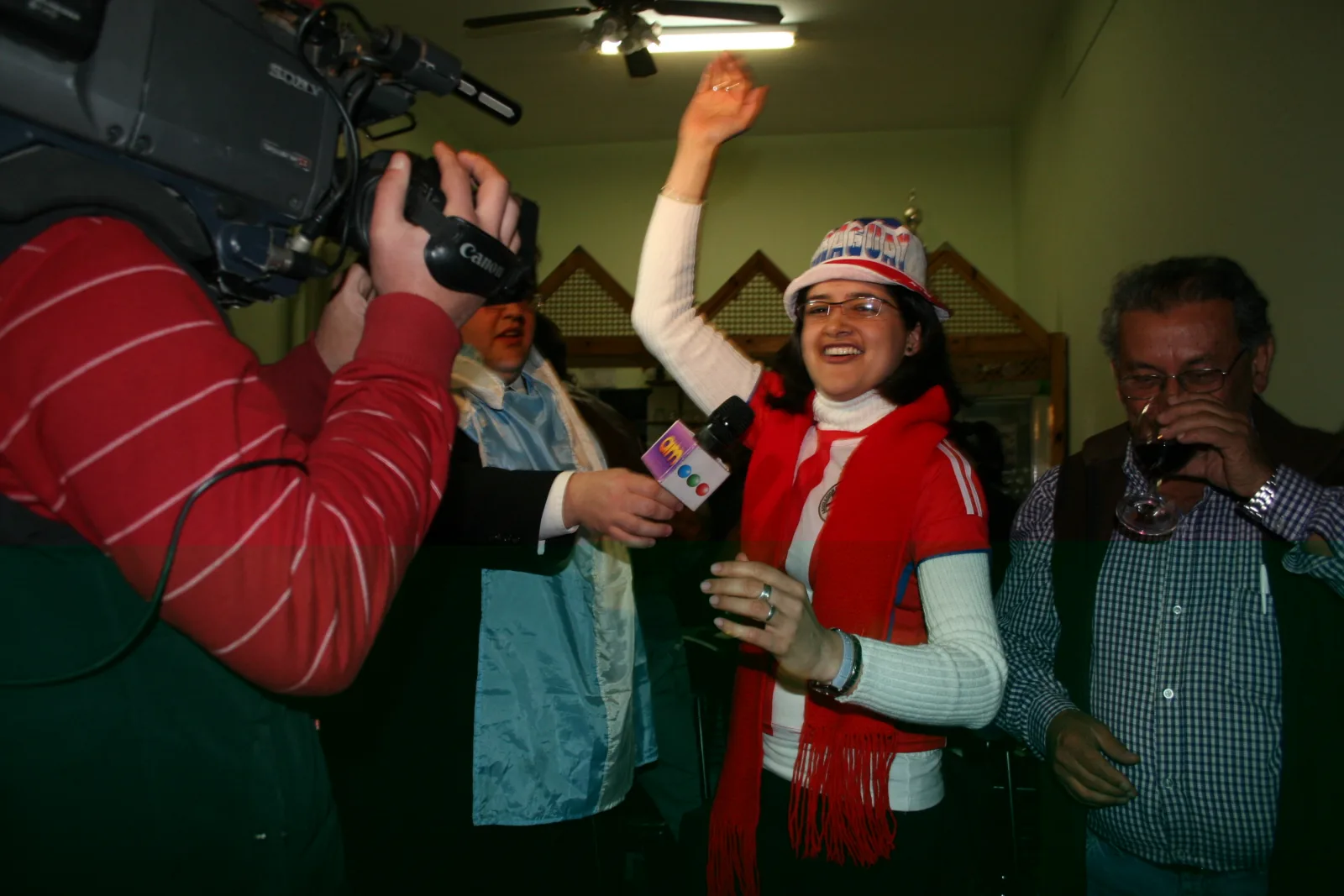 Per. Deportes 10 py-ar depo 1 DEPORTIVO PARAGUAYO: la hincha más fanática (Foto Oscar)