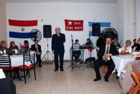 Política 10 Colorados Justo Vera Balta Justo Tomás Vera haciendo uso de la palabra (foto Balta)