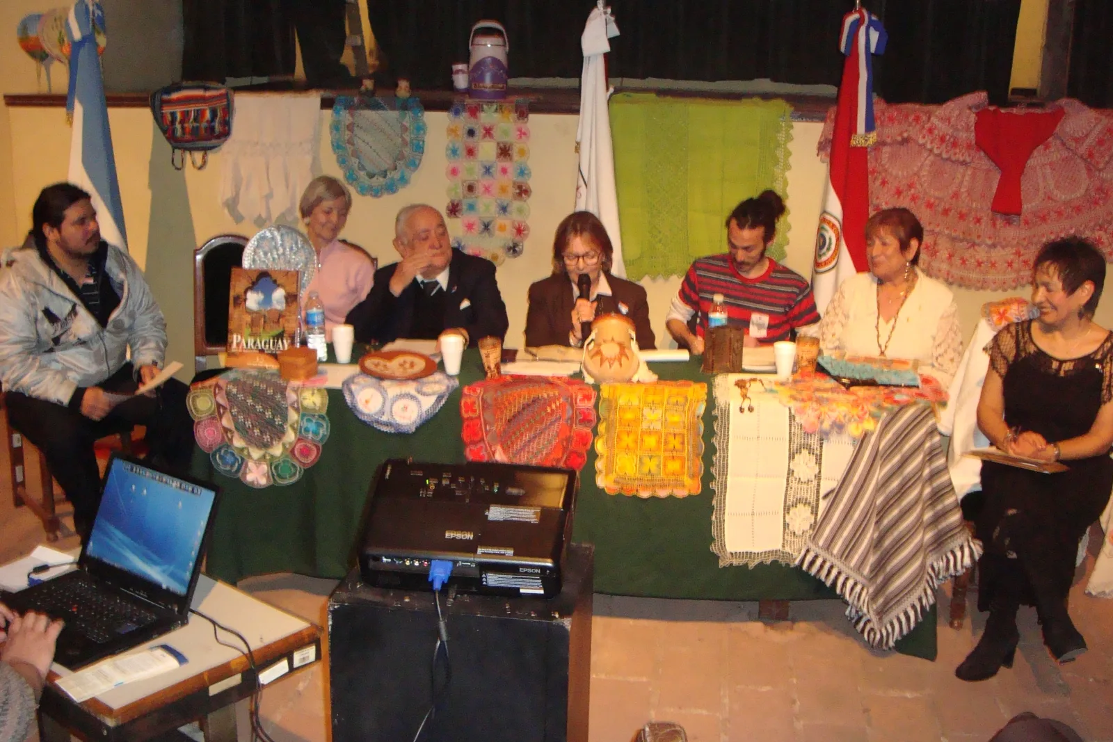Cultura: Ángel Jara Oviedo, Isabel Bosshard, Virginia Ameztoy, Nicolás García Recoaro, Elvira Dávalos e Isabel Aguinagalde