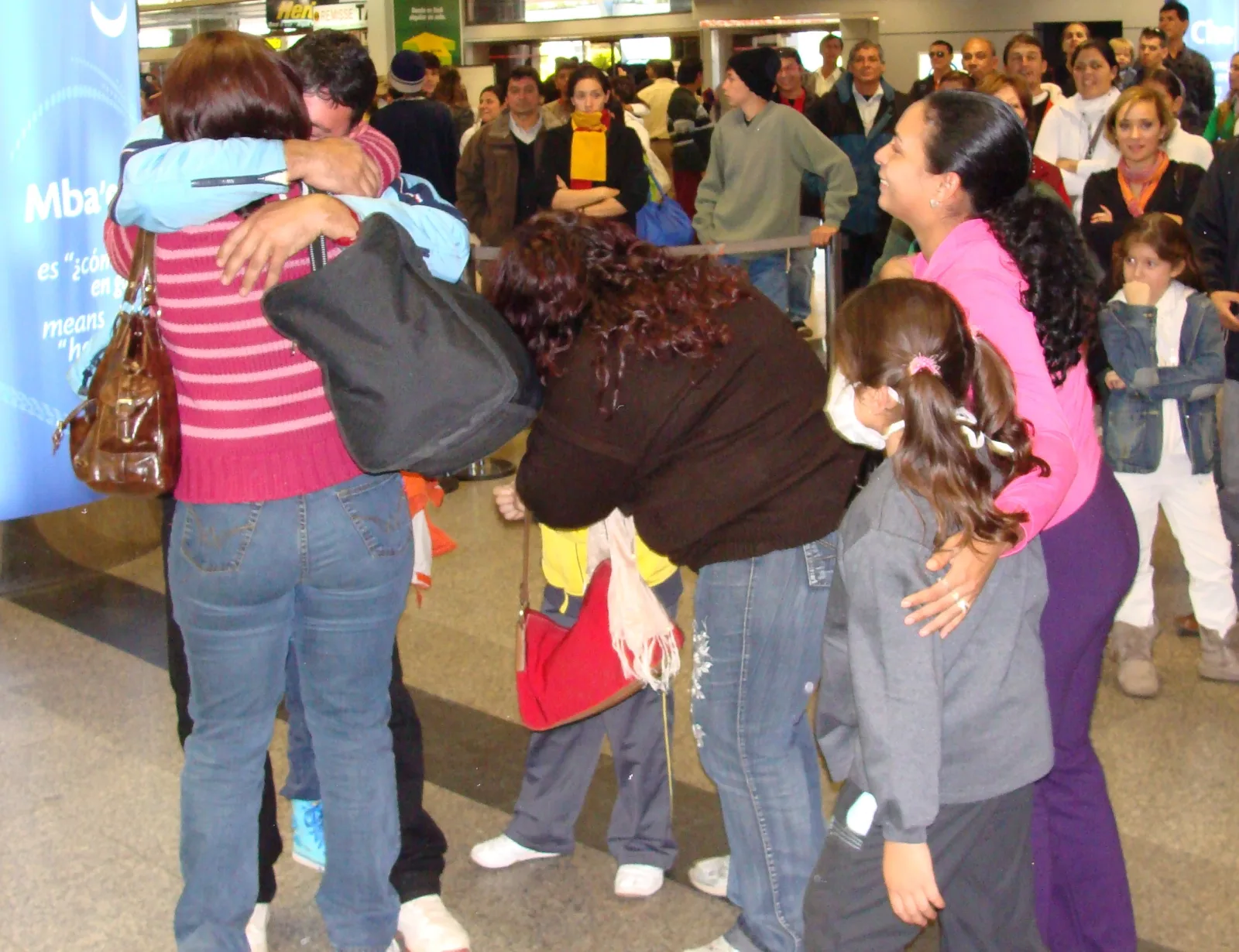 PYMP repatriados Reencuentro con familiares