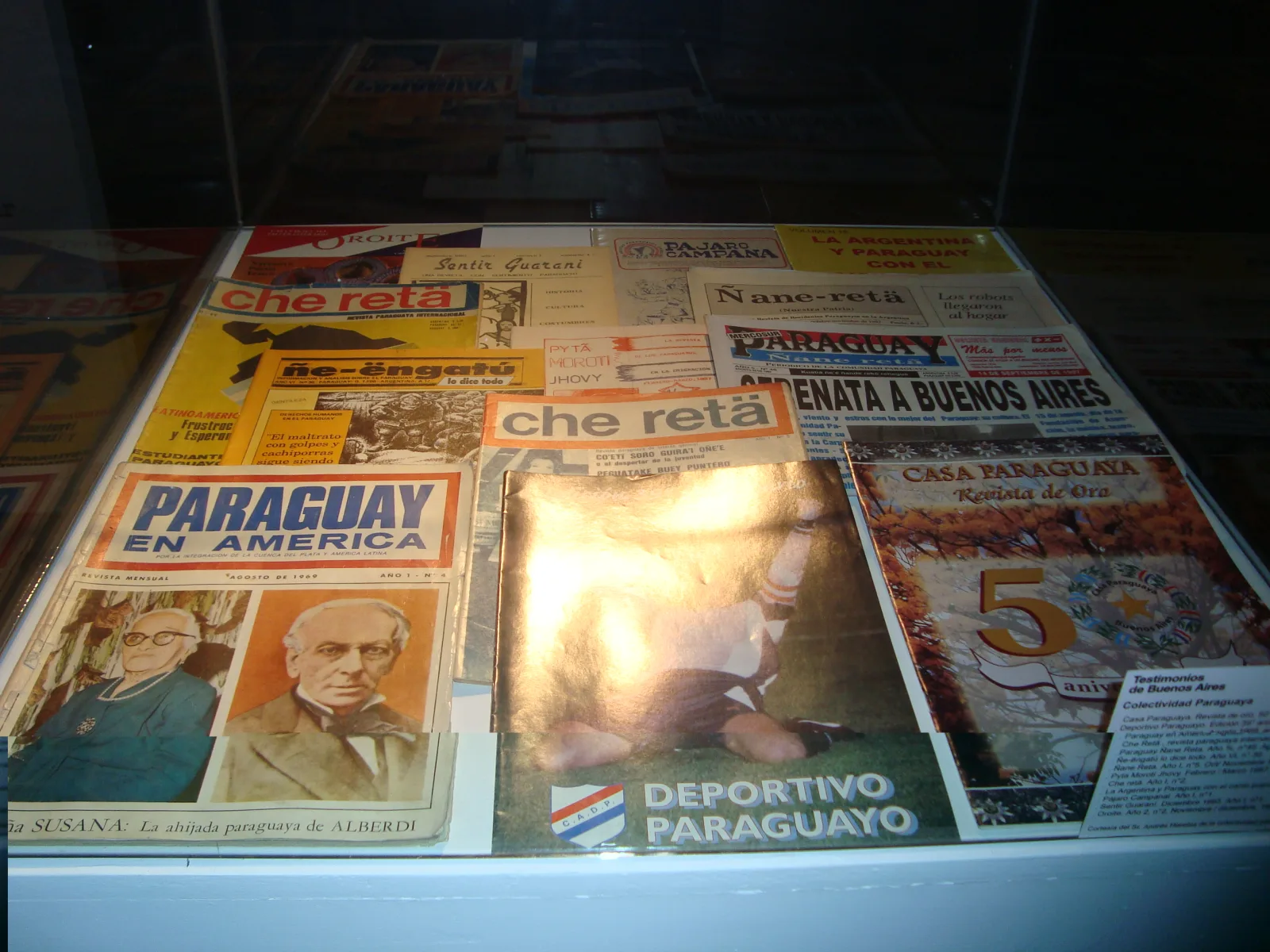 Muestra prensa Ñeengatú va