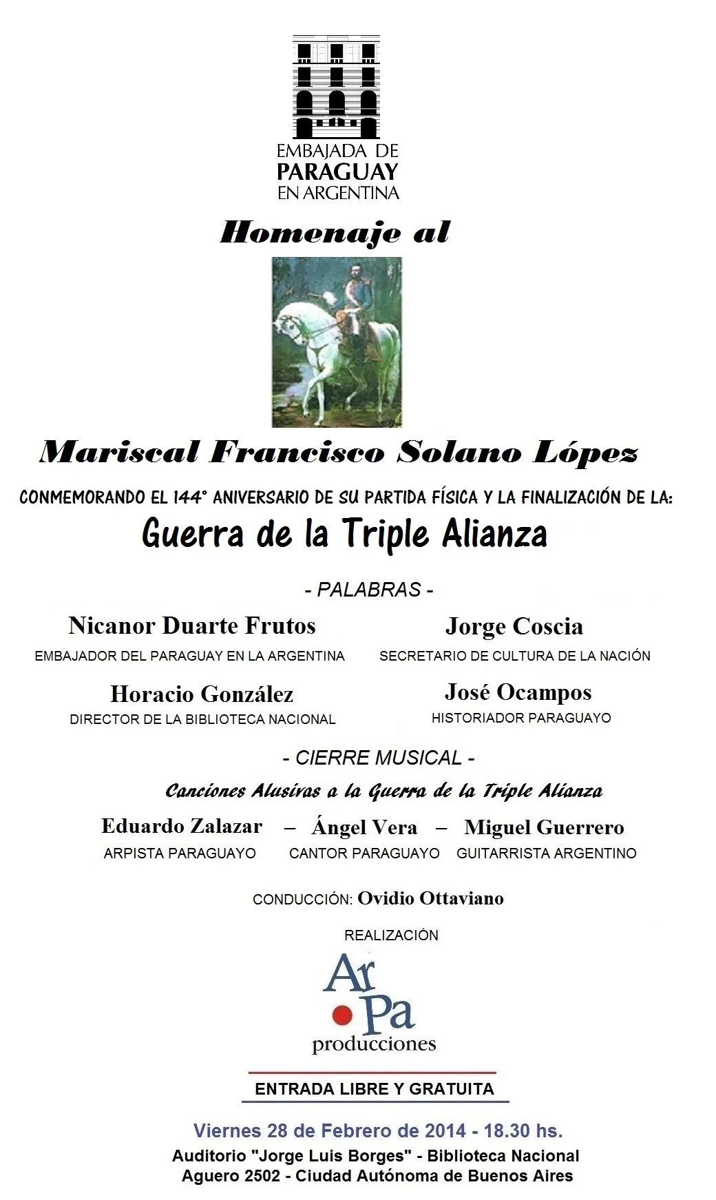 mcal. lópez embajada 28-02-14