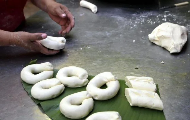 Preparación de la chipa paraguaya