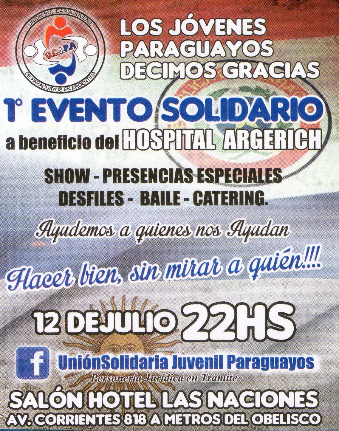 Evento solidario culturalpyar