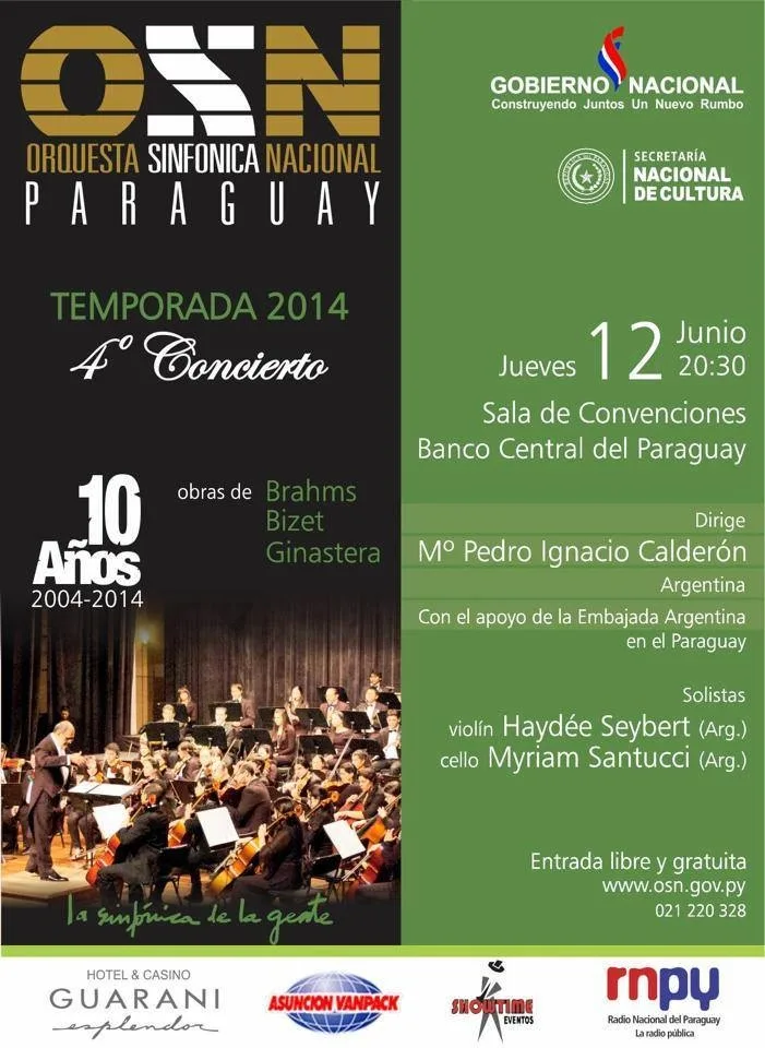 embajada argentina py concierto 12-06-14