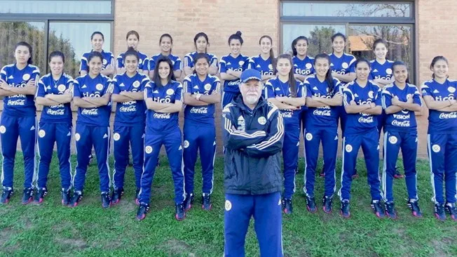 El equipo paraguayo de fútbol femenino