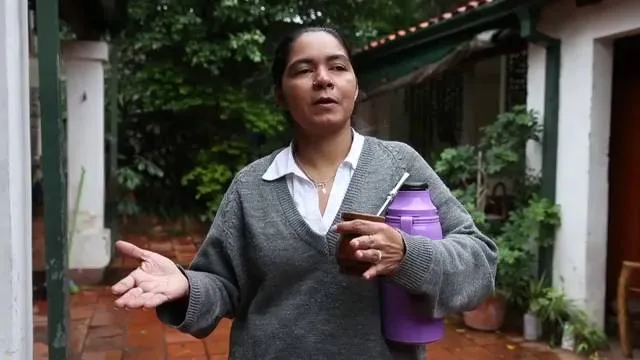 Perla Álvarez explica por qué defiende los derechos campesinos. / ULY MARTÍN, A. AGUDO, A. DE LA RÚA