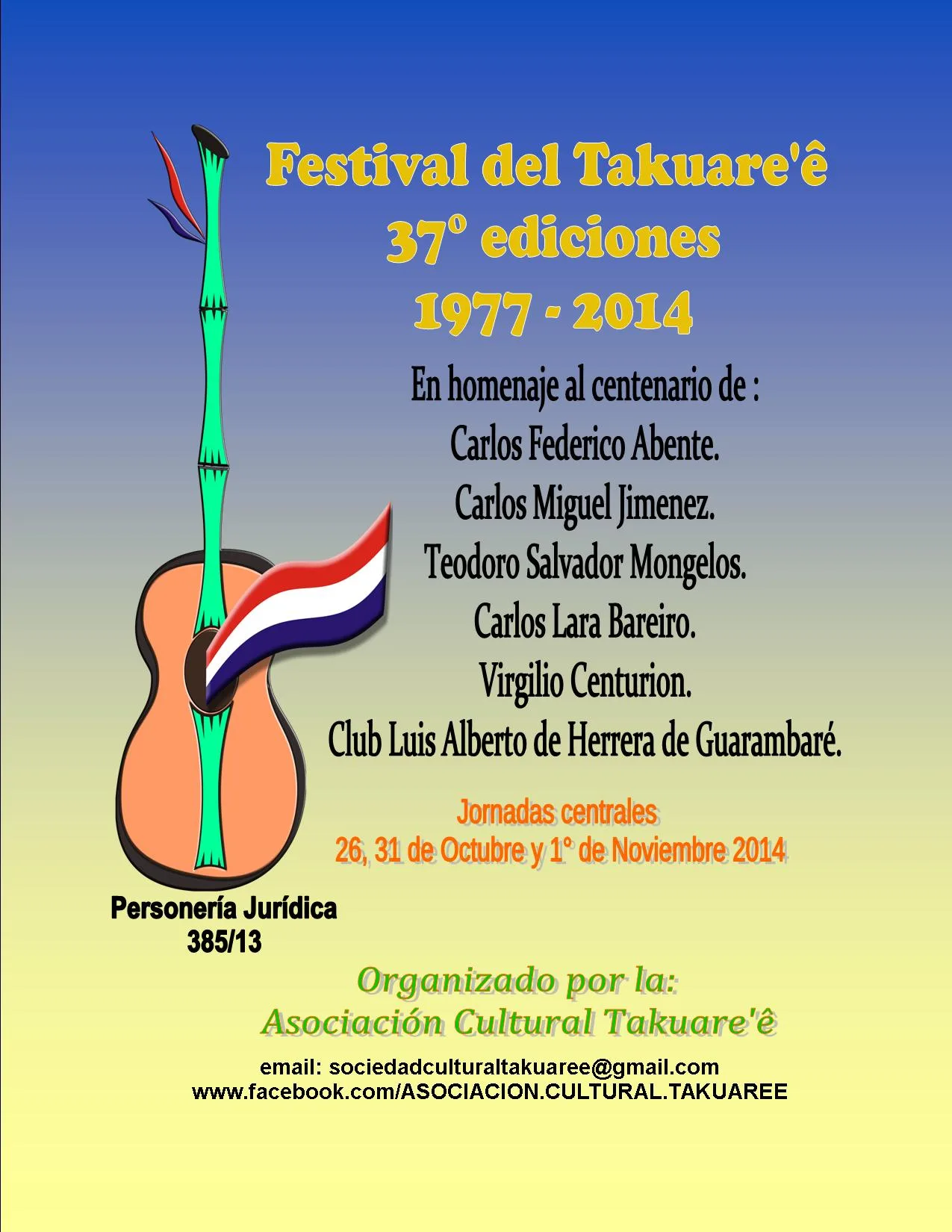 FESTIVAL Takuare'e 2014