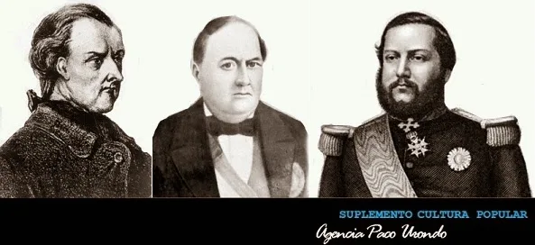 Dr. José Gaspar Rodríguez de Francia, Carlos Antonio López y Mcal. Francisco Soano López