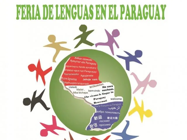 Afiche promocional de la Feria de Lenguas anunciada para los días 3, 4 y 5 de diciembre en Asunción. Foto: Facebook.