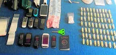 Material secuestrado por la policía
