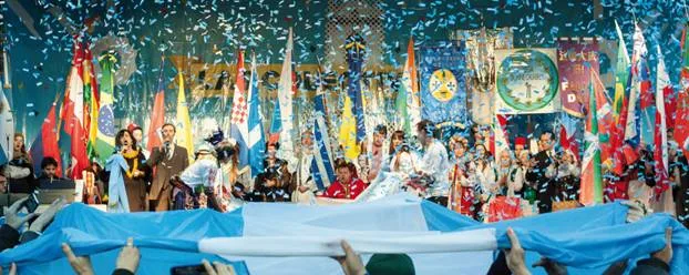 Baaires celebra la patria