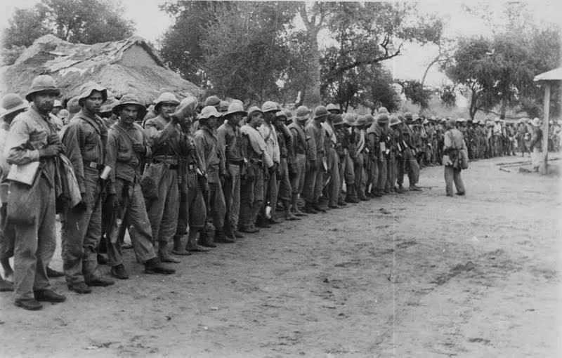 Guerra del chacho 0006-15 Soldados paraguayos
