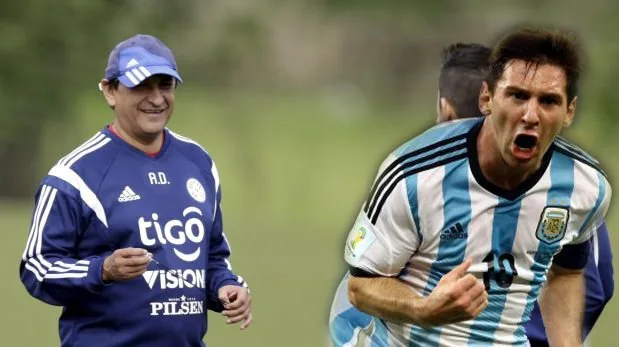 Ramón Díaz y Messi (Foto: Reuters)