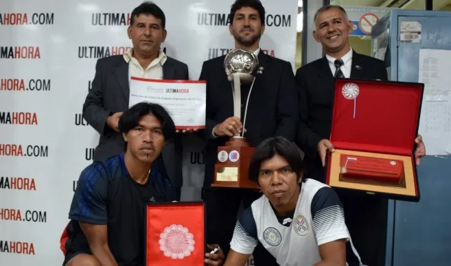 Selección de Fútbol de Pueblos Originarios del Paraguay (Foto Sergio Daniel Riveros)