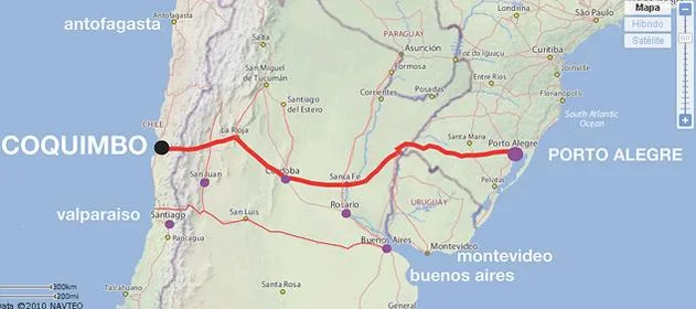 Corredor bioceánico Coquimbo-Porto Alegre