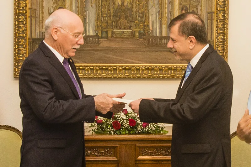 Eladio Loizaga (I) y Eduardo Zuain (D)