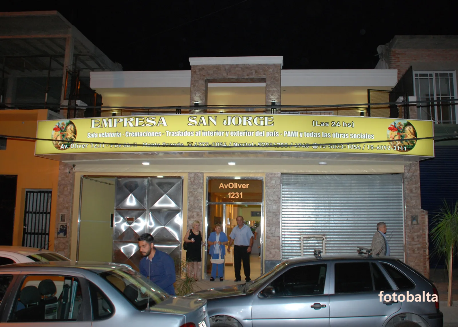 Frente del local inaugurado