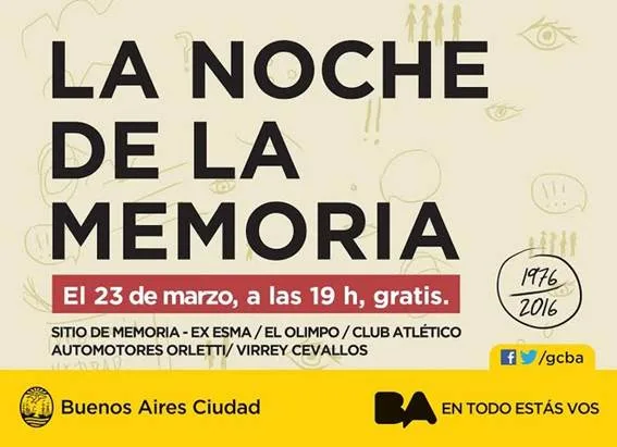 la noche de la memoria