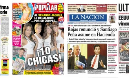 diarios paraguayos tapas-