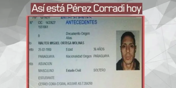 Cédula de identidad falsa