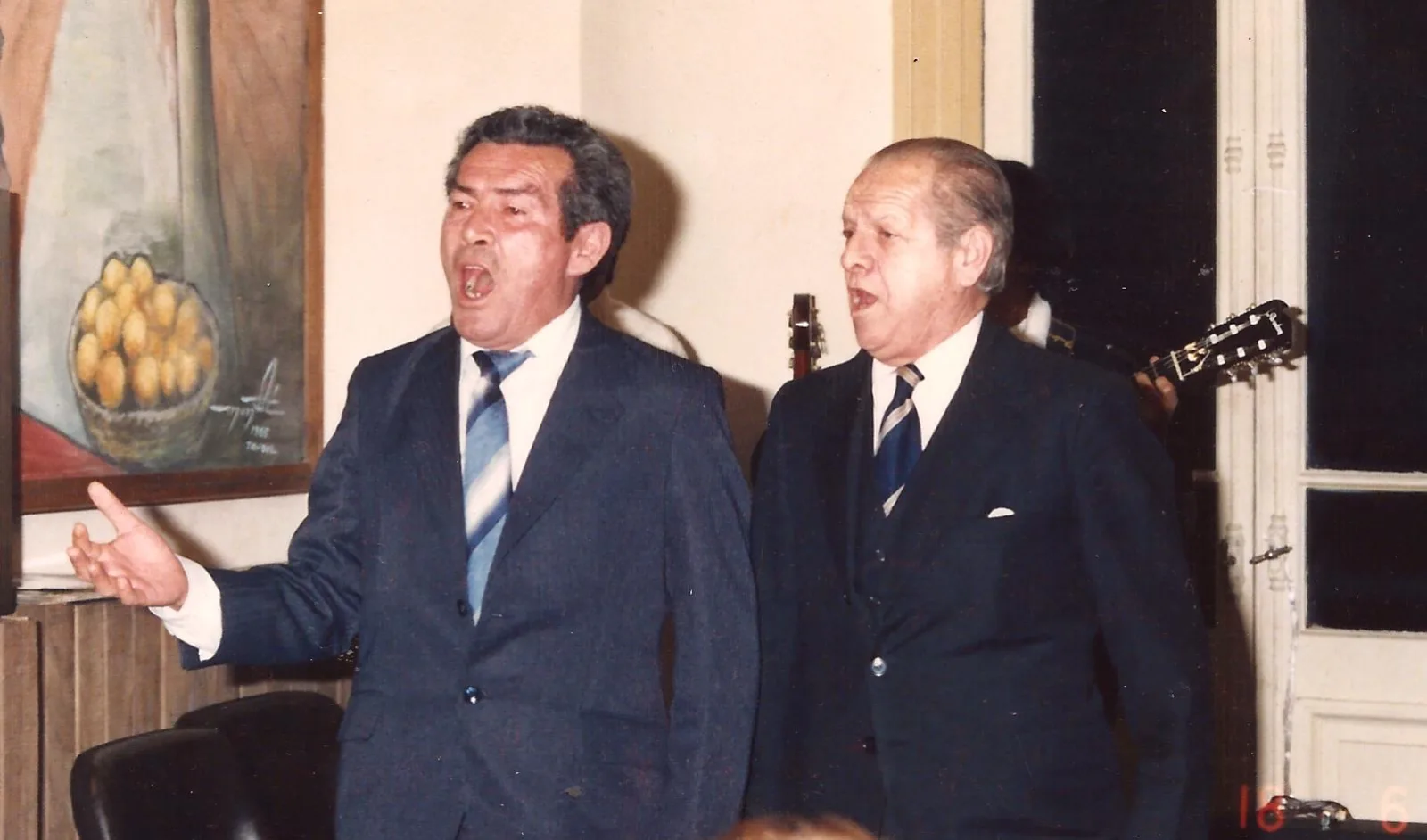 Oscar Mendoza y Cristóbal Pérez Ortiz