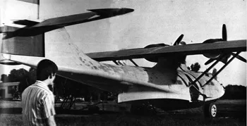 Hidroavión Catalina PB-Y-T-29, de la fuerza aérea paraguaya que transportó a Perón a Asunción
