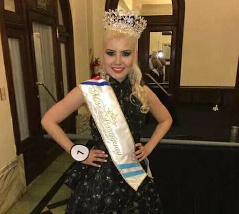 Liz Ávalos, la paraguaya elegida como la más bella de la Argentina.