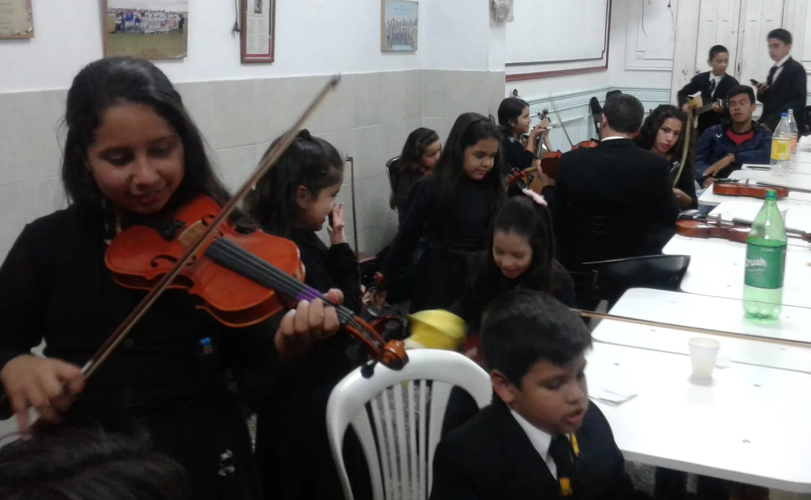 Ensayo en el Deportivo