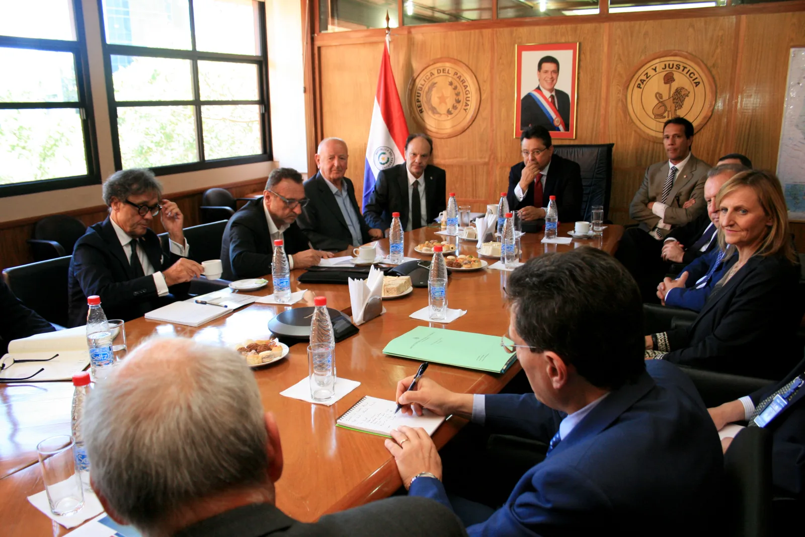 Imagen de la reunión