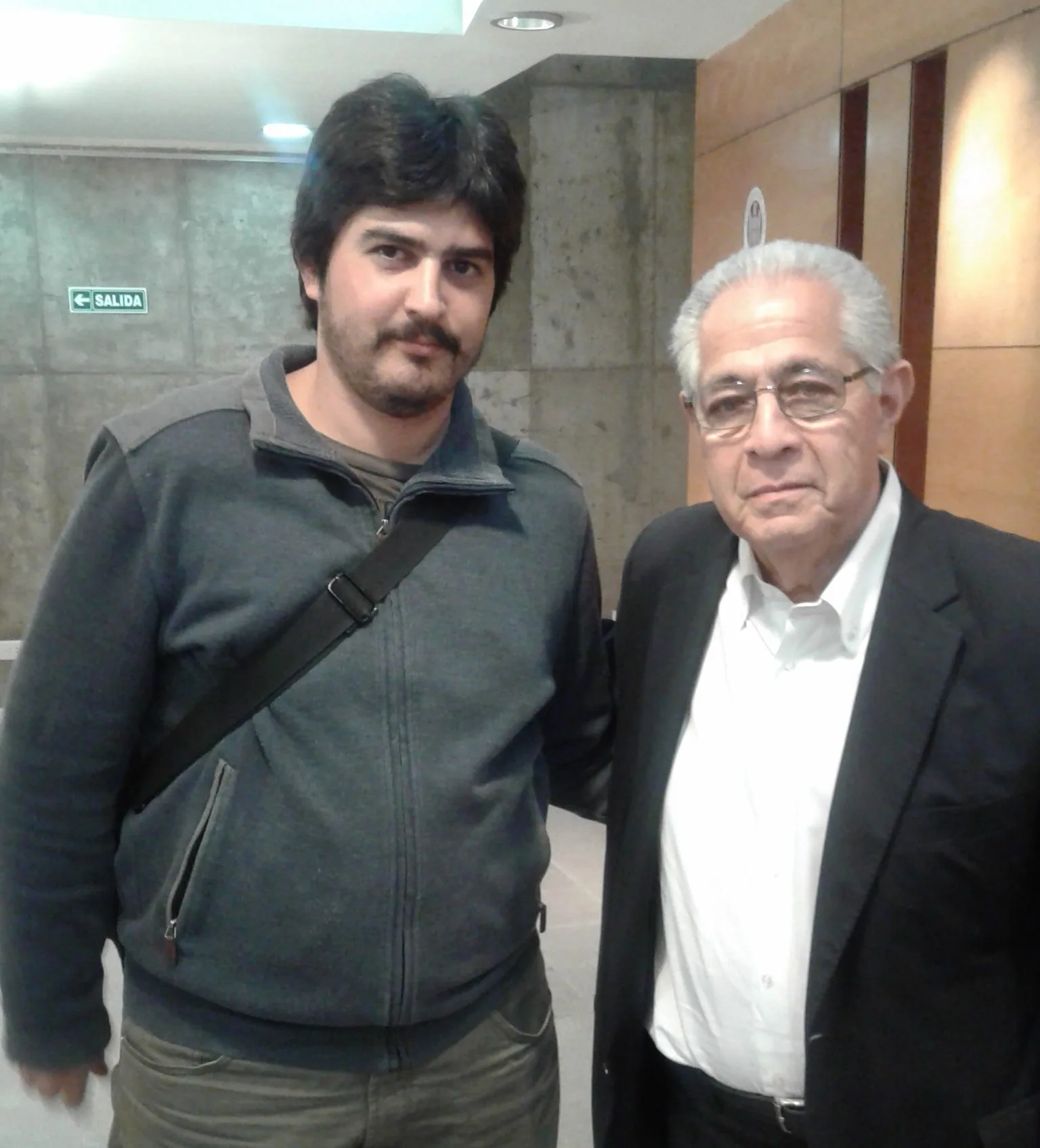 Federico Sosa y Ovidio Ottaviano en el Ucema