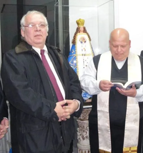 Juan Ignacio Livieres Ocampos, en ocasión de la inauguración del Consulado en la Matanza, julio 2012