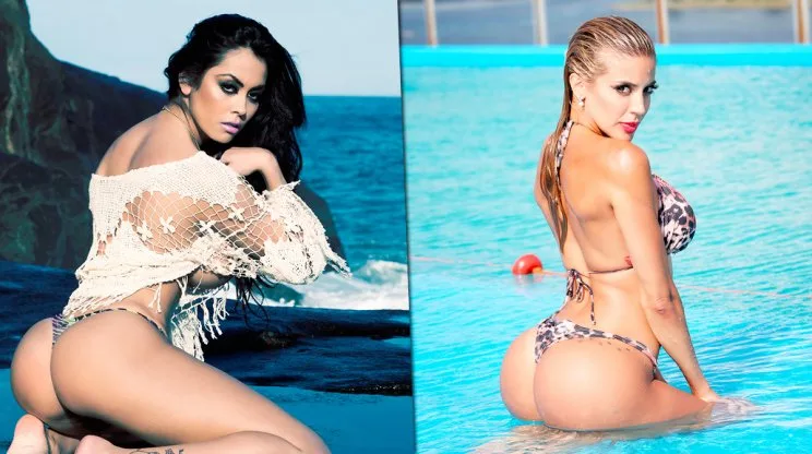 Jennifer Ruiz díaz y Virginia Gallardo (Foto: ratingcero.com)
