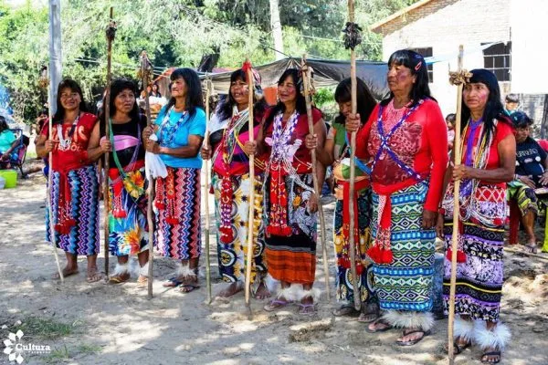La tradicional “Fiesta Cultural Maká” que se realiza cada 14 de febrero en la comunidad Quemkuket de Puerto Falcón (Foto: SNC)