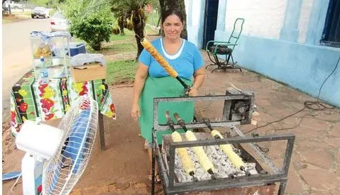Por la alta calidad de sus productos, ña Nica tiene clientes fieles, que no se pierden su deliciosa chipa