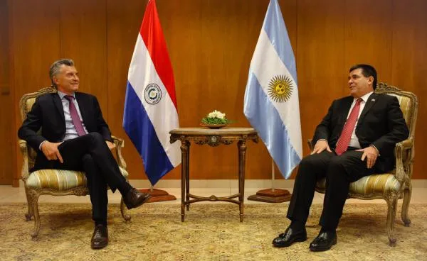 cartes -macri en conmebol 16-03-17