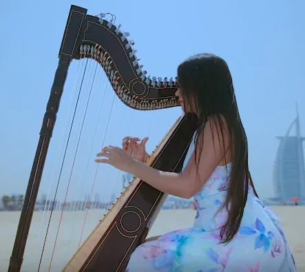 Arpista en dubai